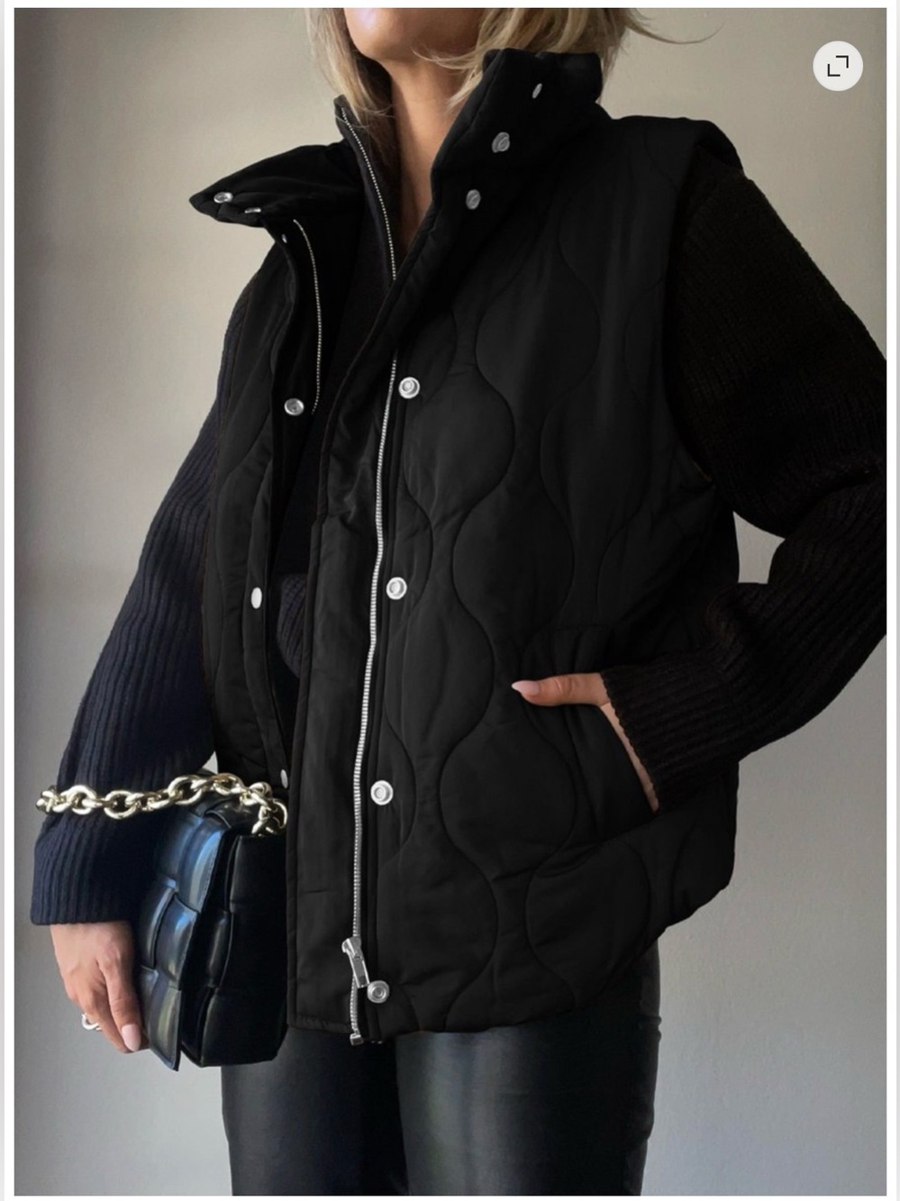 Shewin Quilted Puffer Vest
